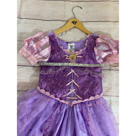 The Disney Store Girls Purple Repunzel Cosplay Costume Dress - Medium - Picture 9 of 12